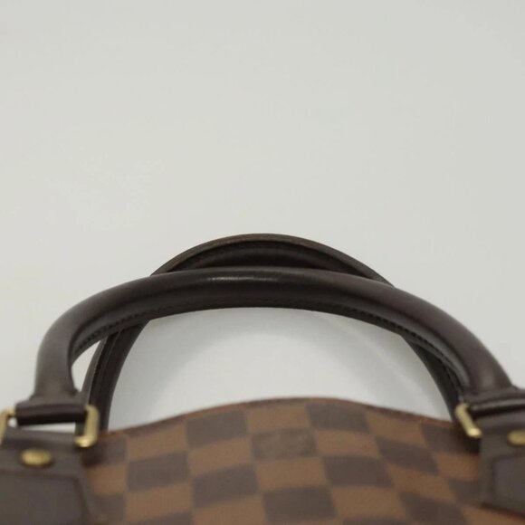LOUIS VUITTON Damier Ebene Sac Plat Hand Bag N51140 LV Auth 118710 - Picture 9 of 16